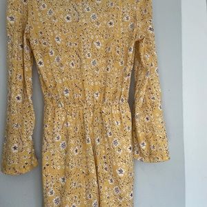 Long sleeve roxy romper